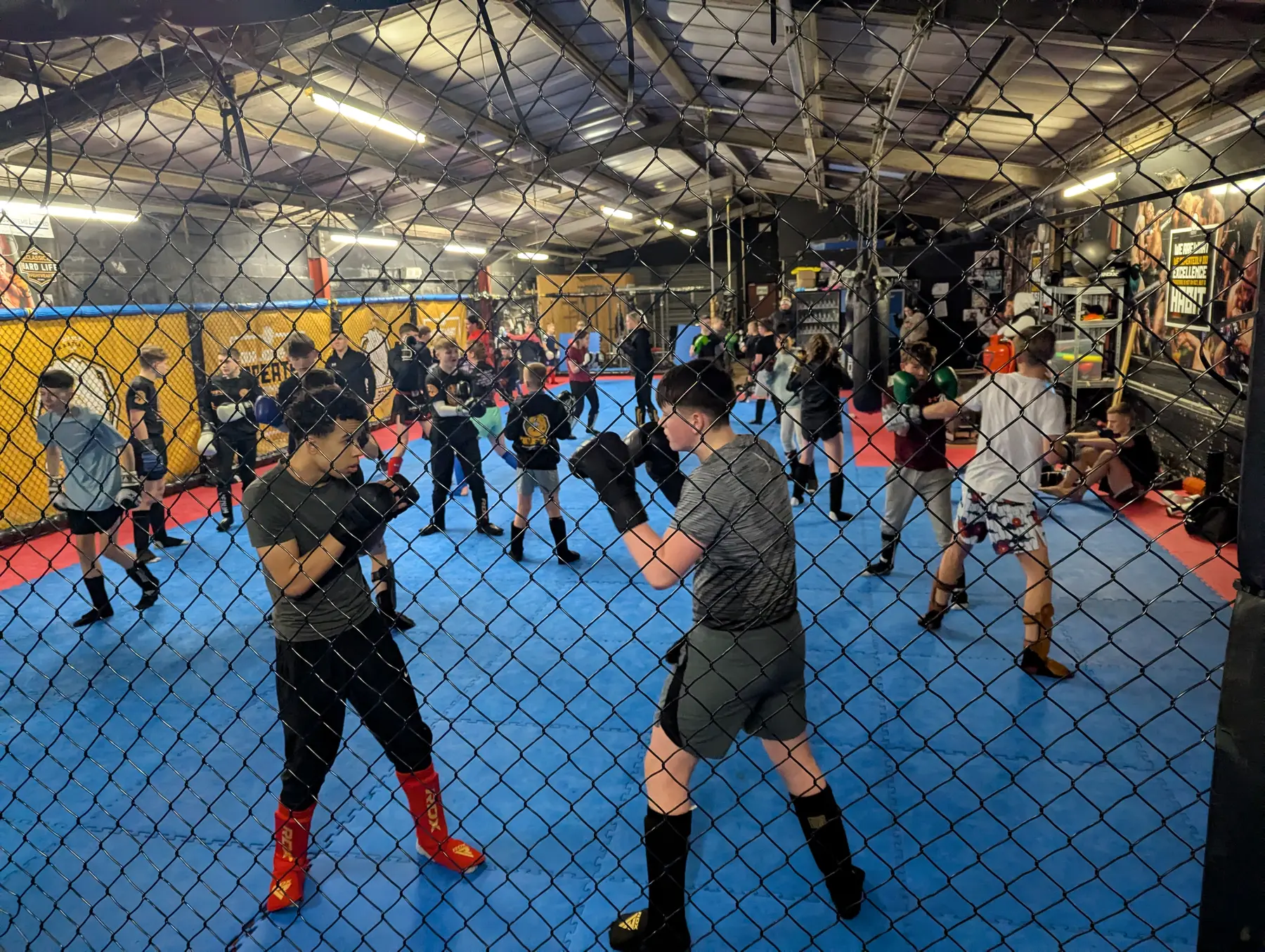 Inside the TFT MMA training facility